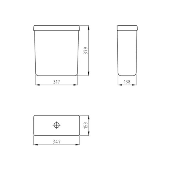 Set Combo Baño Discapacitados Inodoro Alto + Mochila + Bidet - Imagen 5