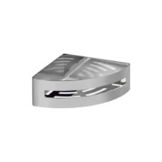 Organizador De Ducha Esquinero Peirano Color Cromo 21200 Acero Inoxidable 304 De 1.8mm Estante Repisa Para Baño Multiuso
