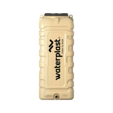 Tanque de Agua Ultradelgado Slim Proo Waterplast Vertical Tricapa 750 Litros Color Beige