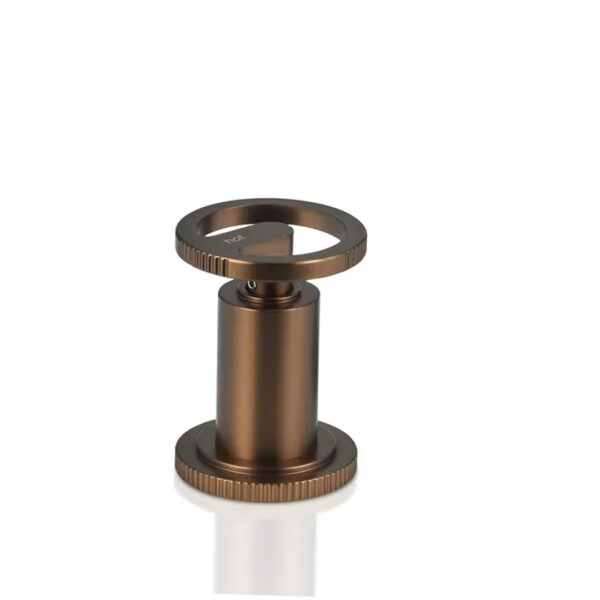 Grifería Canilla Bide Baño Peirano Pulse 70-175dg Color Dark Gold Acabado Mate Bidet - Imagen 2