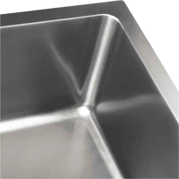 Bacha Cocina Mi Pileta Simple Essentia 660 Color Plateado - Imagen 3