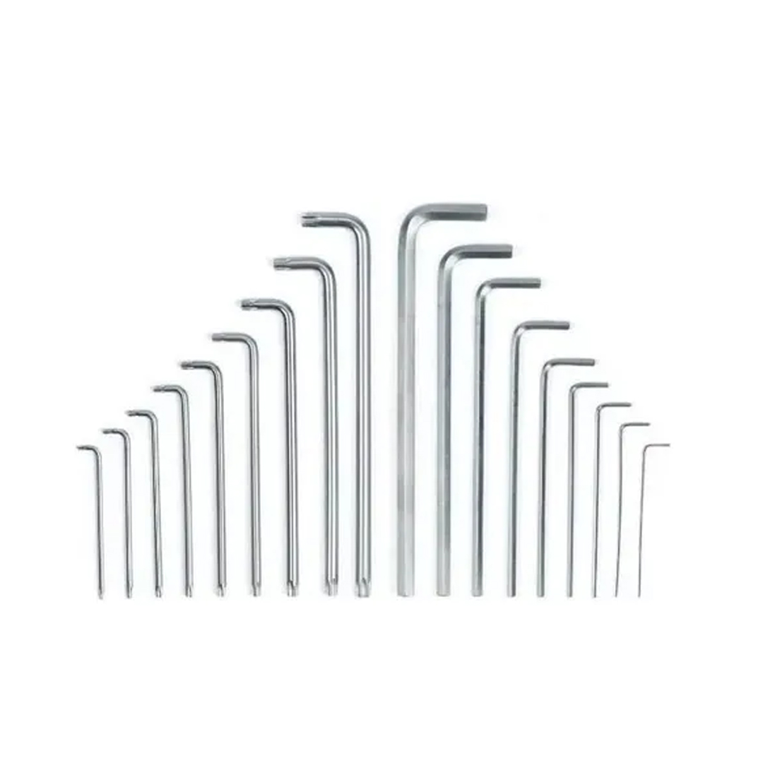 Set de juego de llaves hexagonales Total Tools THT106KT0181 18 unidades - Imagen 3