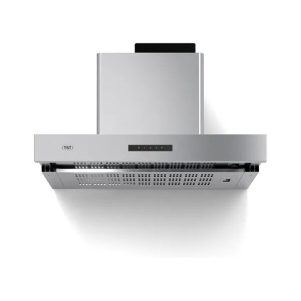 Campana Extractor Extensible De Pared 60cm X 53cm - Tst Color Plateado