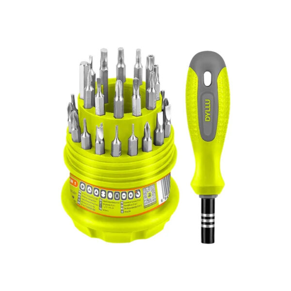 Kit Juego De Puntas 31 Pieza + Adaptador En 1 Dyllu By Total