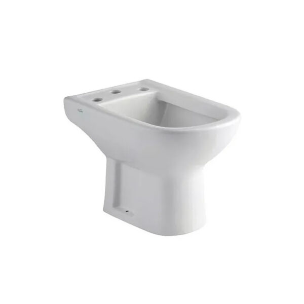 Bidet Ferrum Bari BKM3-B Bide 3 Agujeros Porcelana Blanco