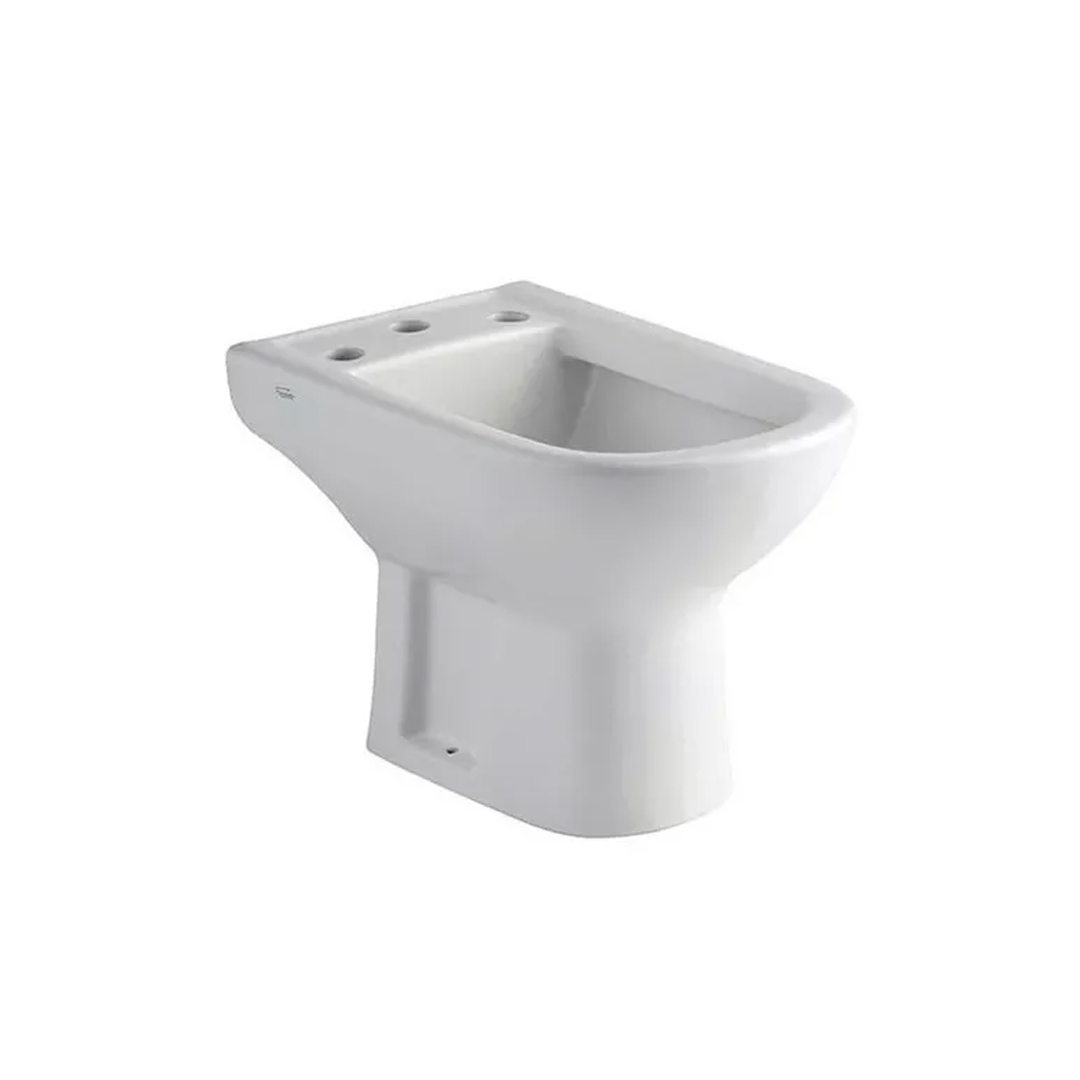 Bidet Ferrum Bari BKM3-B Bide 3 Agujeros Porcelana Blanco