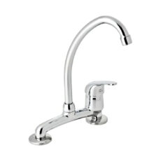 Grifo de cocina monocomando Genebre GE 2 60199 cromo acabado cromado