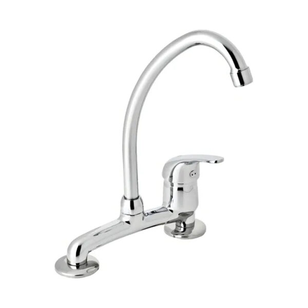 Grifo de cocina monocomando Genebre GE 2 60199 cromo acabado cromado