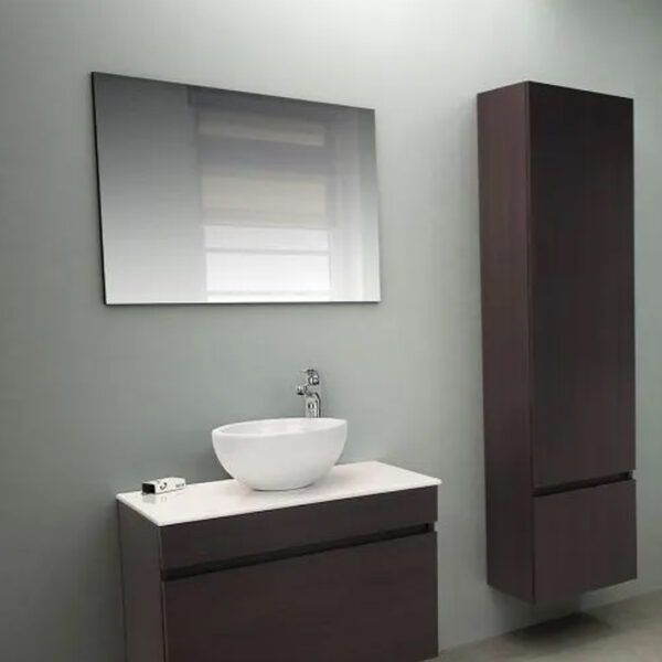 Espejo Ferrum Cadria Wengue/roble Aserrado 75x60cm Xexa Color del marco Wengue - Imagen 2