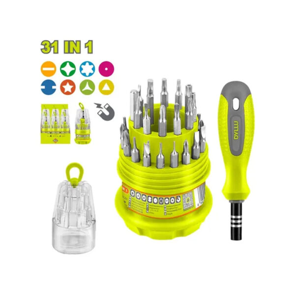 Kit Juego De Puntas 31 Pieza + Adaptador En 1 Dyllu By Total - Imagen 3