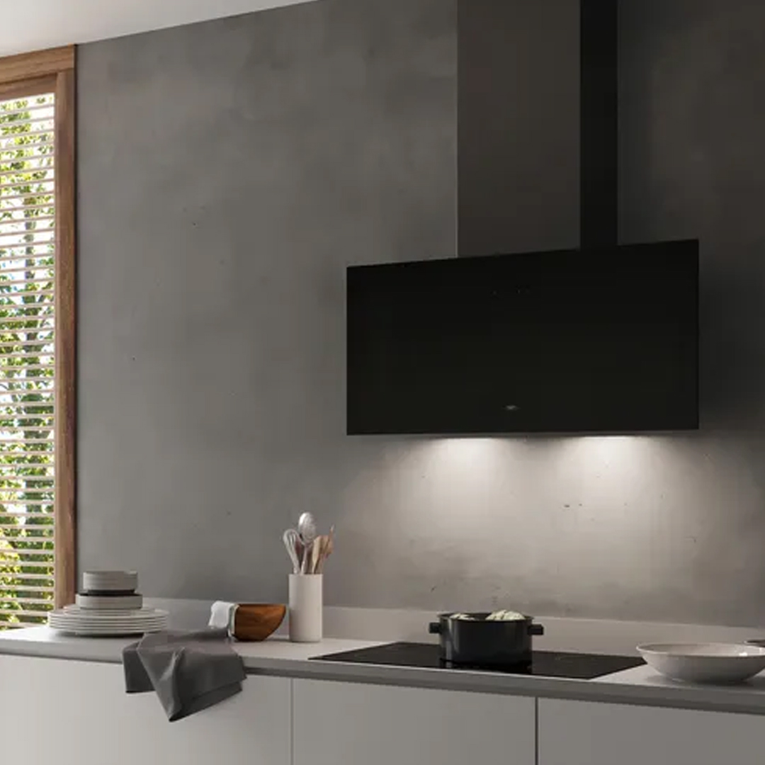 Campana Extractor Cocina Tst Azara 75 Cm Cristal Cod. 340-75 Color Negro - Imagen 5