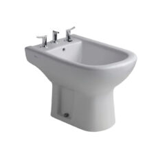 Bidet Ferrum Bari BKM3-B Bide 3 Agujeros Porcelana Blanco