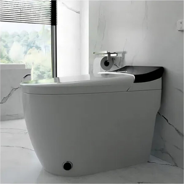 Inodoro Ferrum Milano Smart Tec Inteligente Deposito Y Tapa Color Blanco - Imagen 4