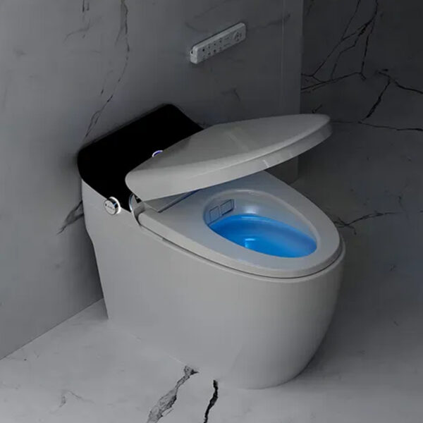Inodoro Ferrum Milano Smart Tec Inteligente Deposito Y Tapa Color Blanco - Imagen 3