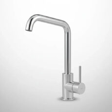 Grifería De Cocina Peirano Suv 20-184 Color Cromo Acabado Cromado Canilla Grifo Mezcladora Gris