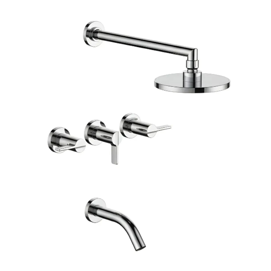 Griferia Ducha Fv Mauna 103/g8 Baño Bañera Plateado