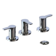 Grifería Bidet Baño C/tansf Cierre Cerámico Piazza 22304 Canilla Logos Cromado