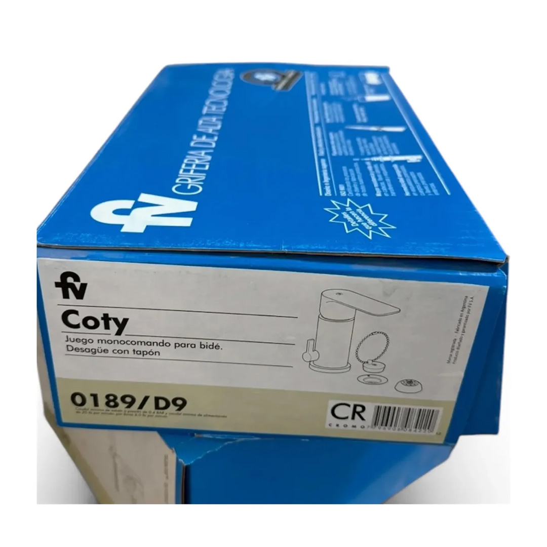 Grifería de baño FV Coty 0189/D9 Cromo y acabado cromado - Imagen 2