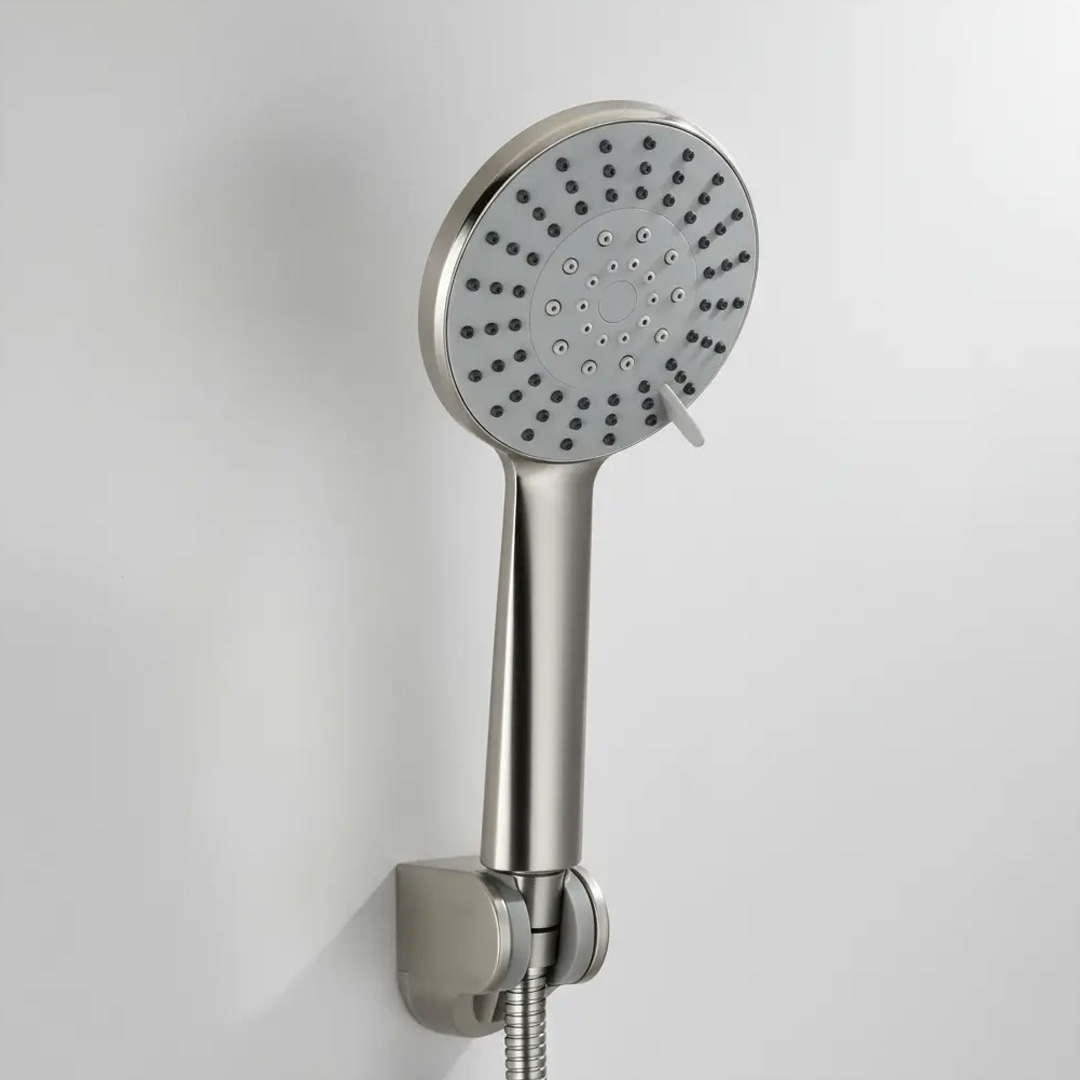 Ducha Exterior Baño Grifería Peirano Monocomando Steel 83-205 Con Duchador Extensible De Mano Con Transferencia Cierre Ceramico Bañera Acabado Acero Inoxidable Color Bano - Imagen 4